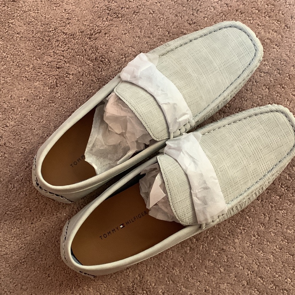 Men's Acento Slip On Driver Shoes in light grey